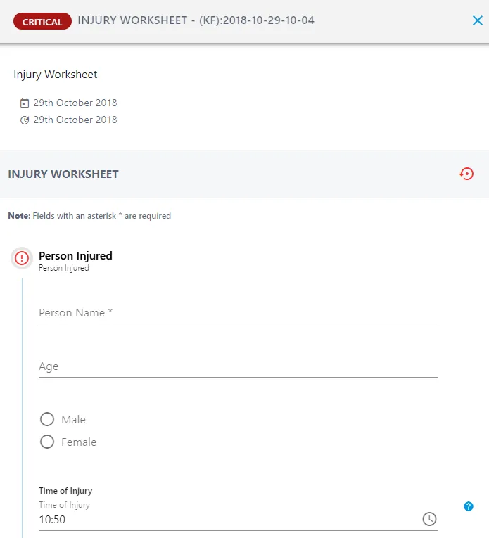 Screenshot from the StaffCircle platform: Viewing your tasks