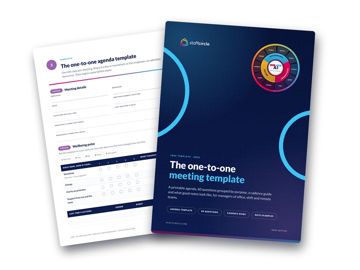 Cover of The One-to-One Meeting Guide: Best Practice, Agenda Template and 60 Questions