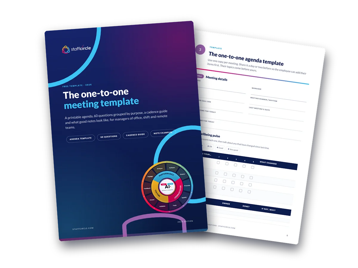 Cover of The One-to-One Meeting Guide: Best Practice, Agenda Template and 60 Questions