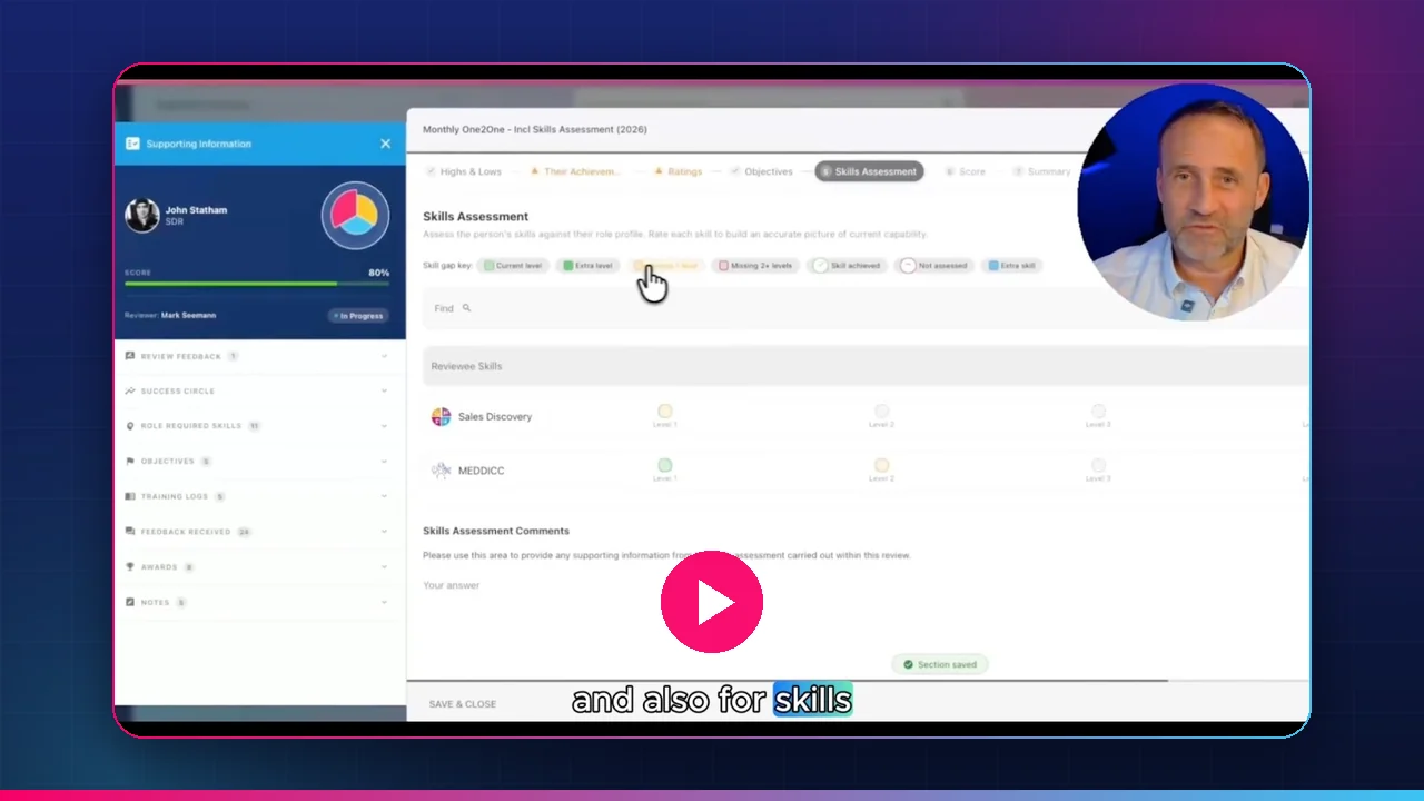 Video: StaffCircle May 2026 Feature Release — skills assessment inside review cycles