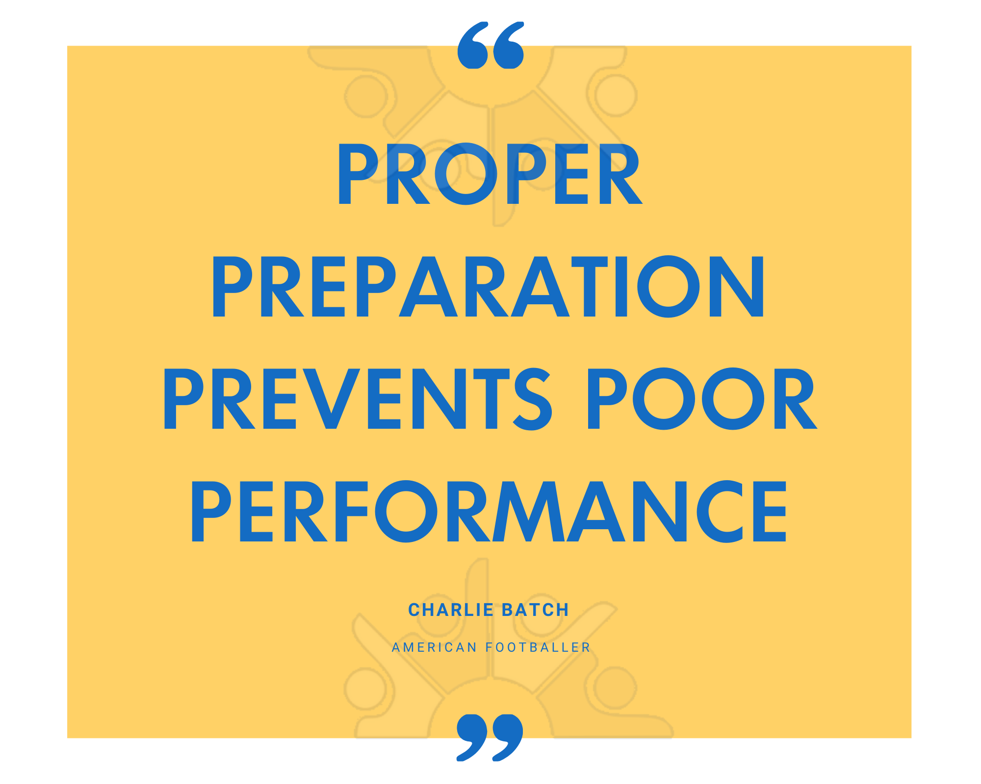 Charlie Batch on proper preparation preventing poor performance