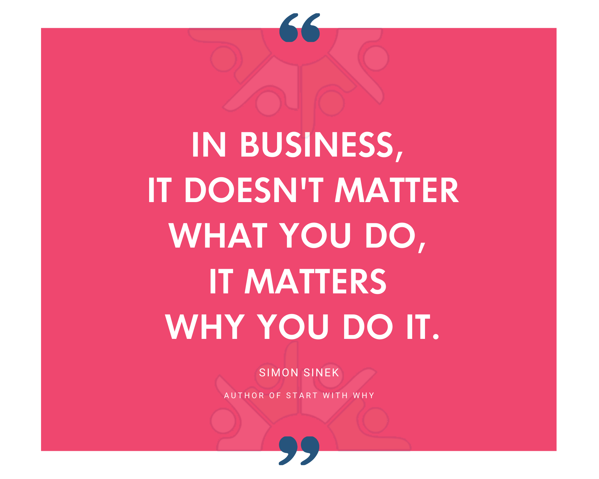 Simon Sinek on why you do something mattering more than what you do