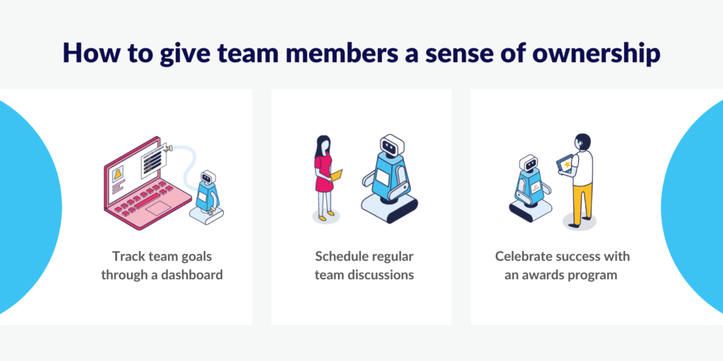 How to give team members a sense of ownership
