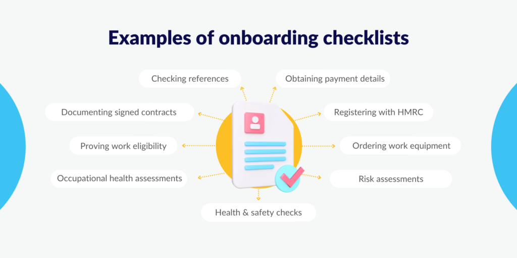 Examples of onboarding checklists