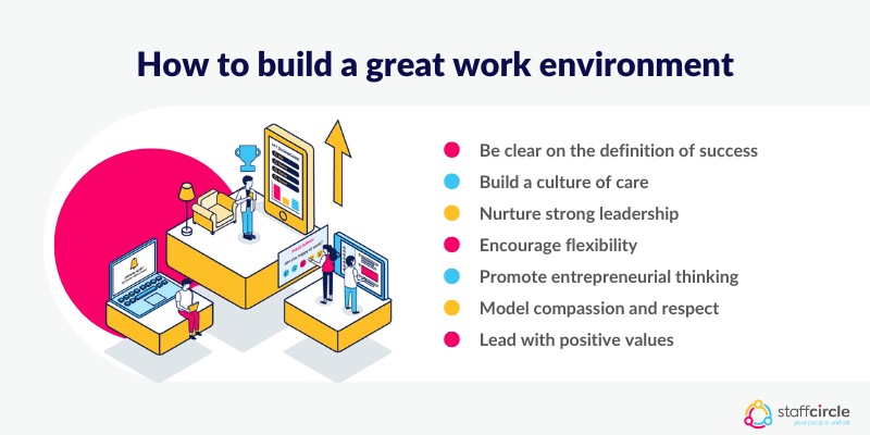 How to build a great work environment