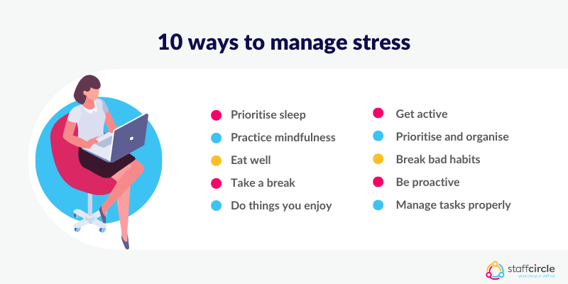 10 ways to manage stress