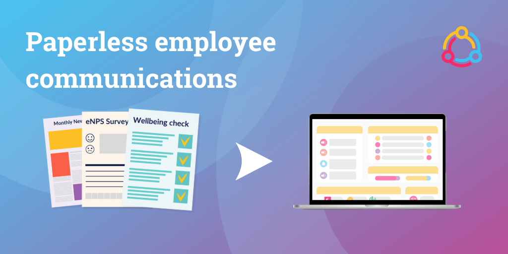 Paperless employee communications