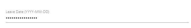 The Payroll tab with the employee's leave date populated