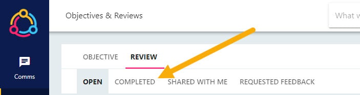 The Completed tab listing your finished reviews as tiles
