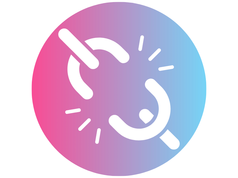 Broken connection icon for replacing outdated appraisal methods