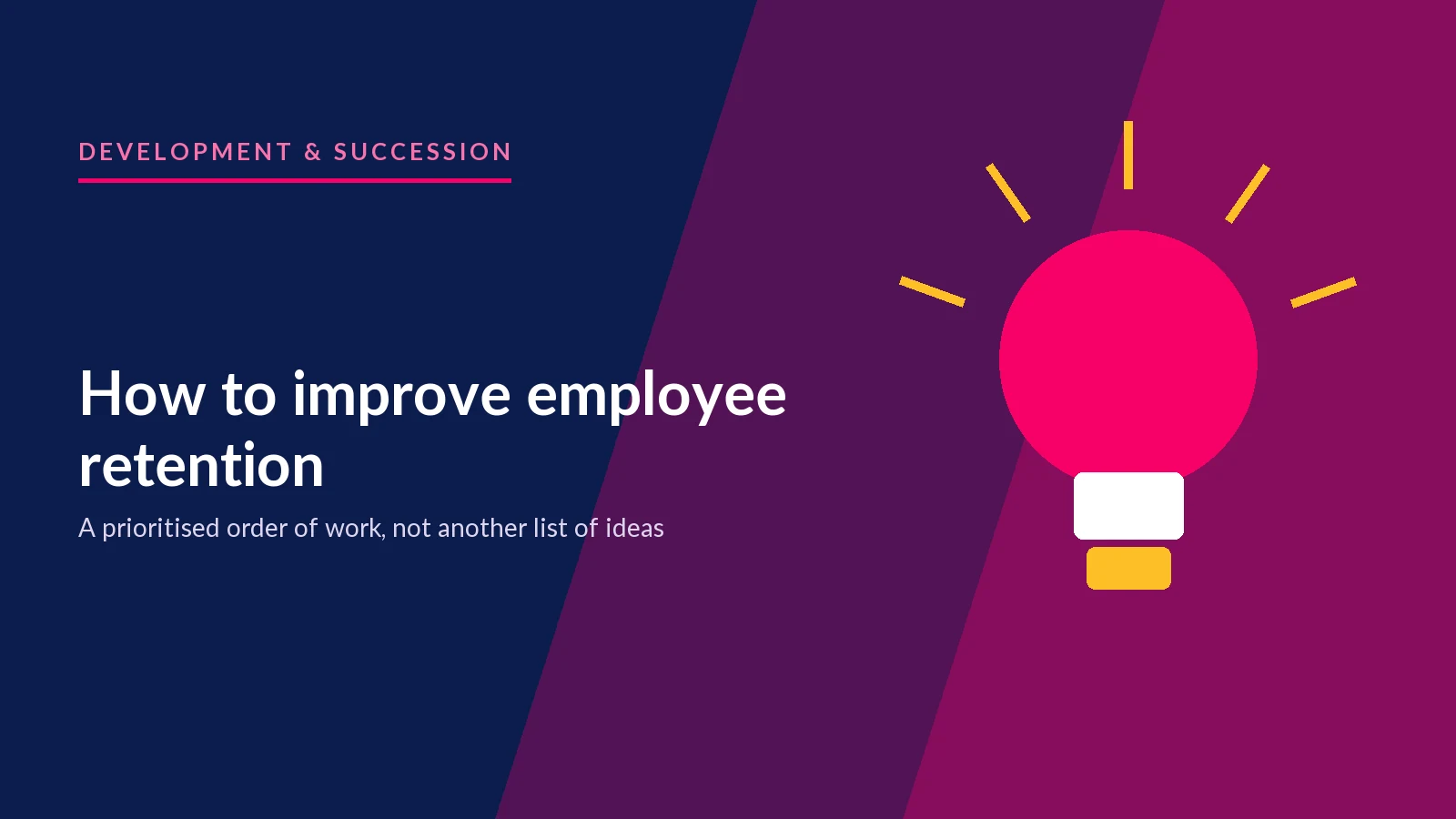 How to improve employee retention
