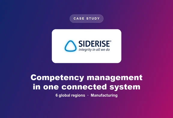 Siderise implement StaffCircle to bring competency management into one connected system