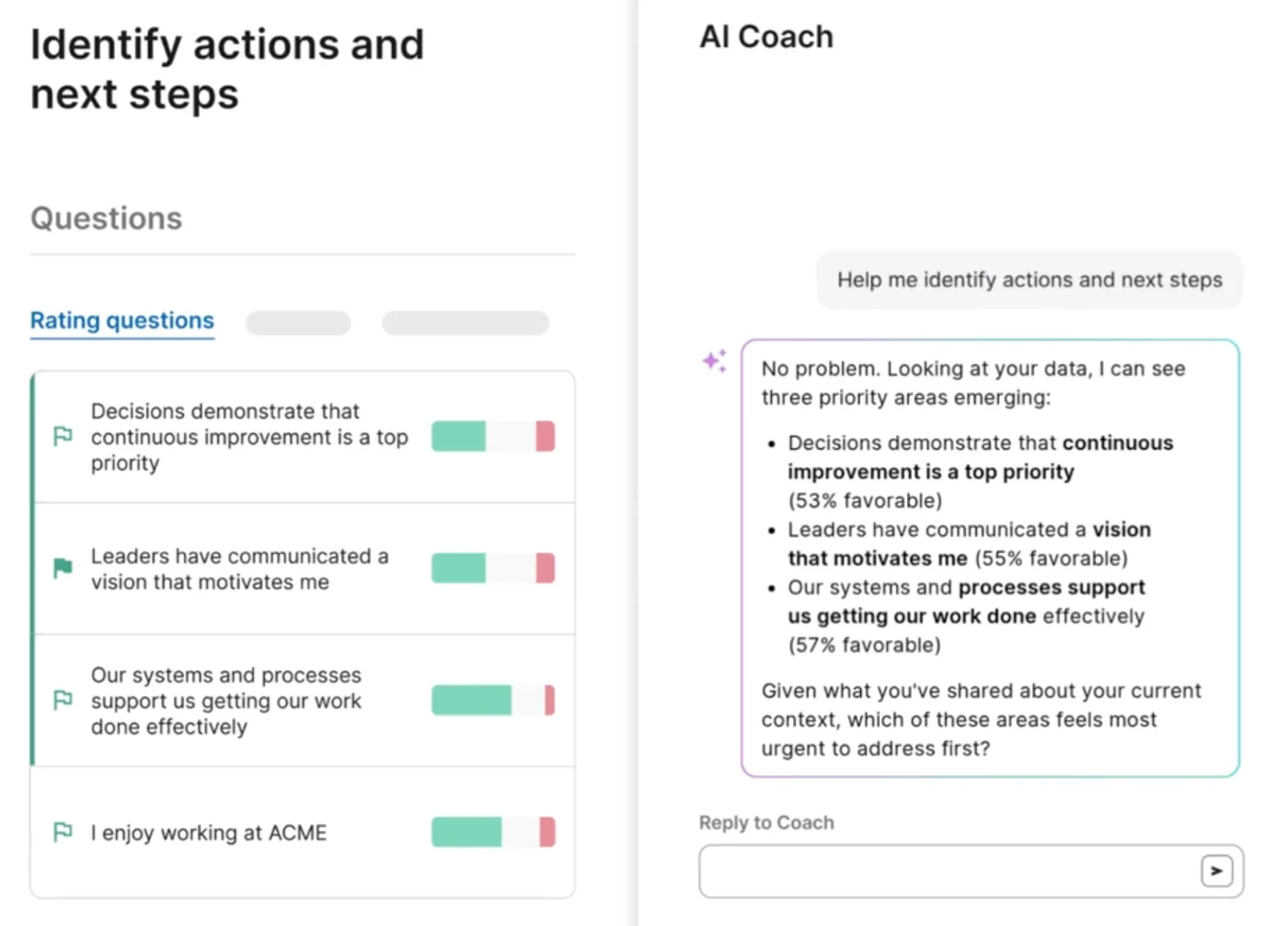 Culture Amp engagement and performance platform