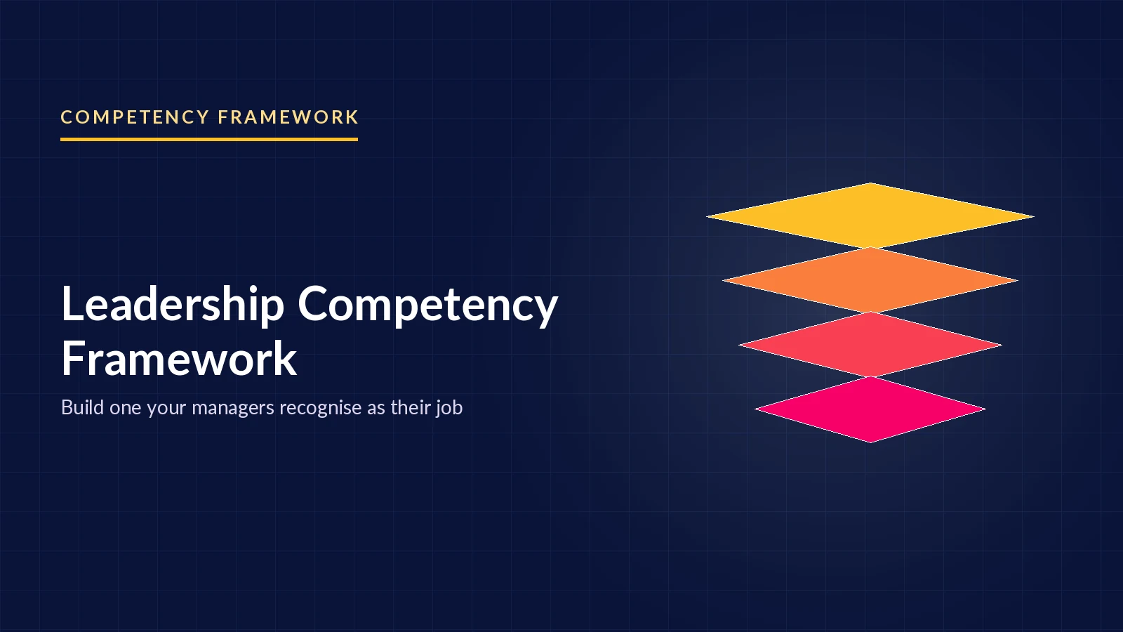 Leadership Competency Framework: Building One That Managers Recognise